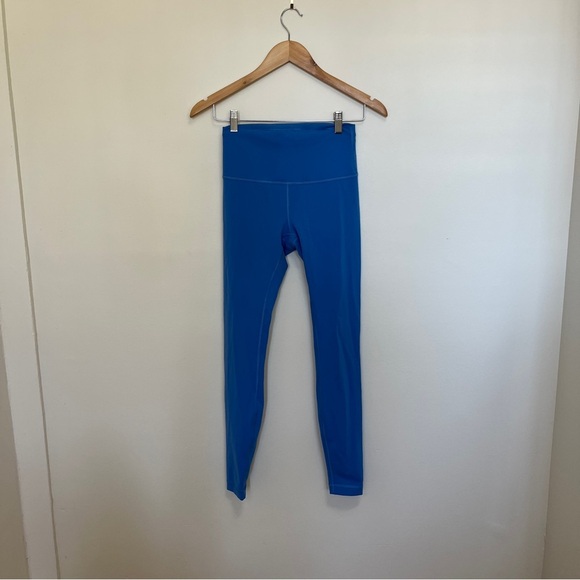 Lululemon Wunder Train High-Rise Tight in Blue Size 6 - Picture 1 of 4